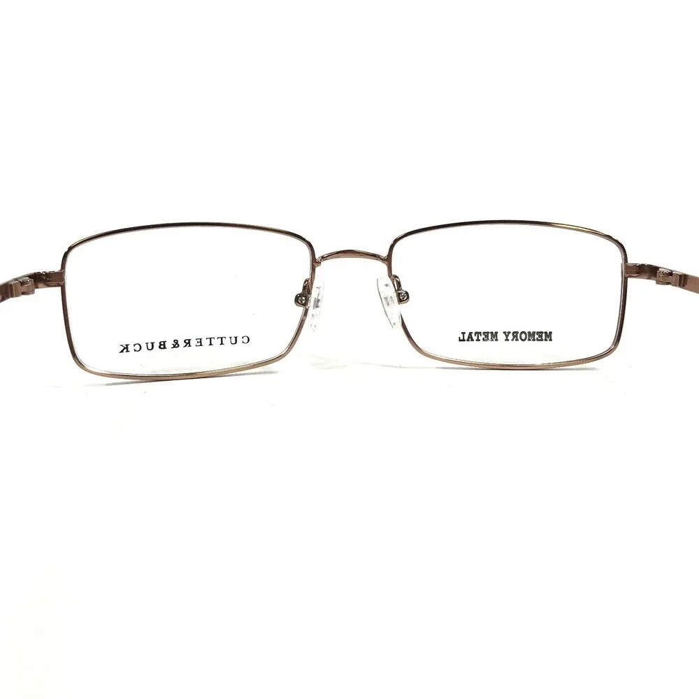 Cutter & Buck Eyeglasses Frames Quail Hollow BROWN Rectangular 56-18-145